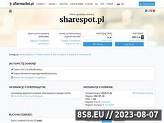 Miniaturka domeny sharespot.pl