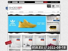 Miniaturka strony Sklep z butami Adidasa