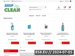 Miniaturka shop-clean.pl (Sklep - środki czystości, środki czyszczące)