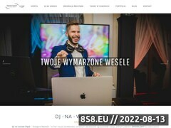 Zrzut strony DJ na wesele Śląsk