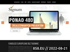 Miniaturka domeny www.signum.org.pl