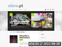 Miniaturka domeny sikro.pl