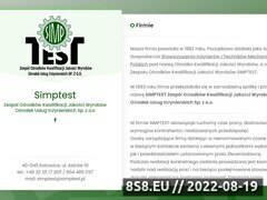 Miniaturka domeny www.simptest.pl