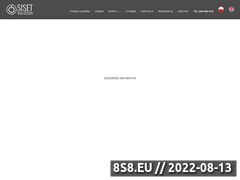 Miniaturka siset.pl (Tworzenie stron internetowych)