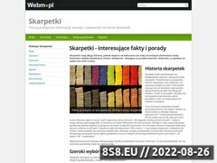 Miniaturka domeny skarpetki.webm.pl