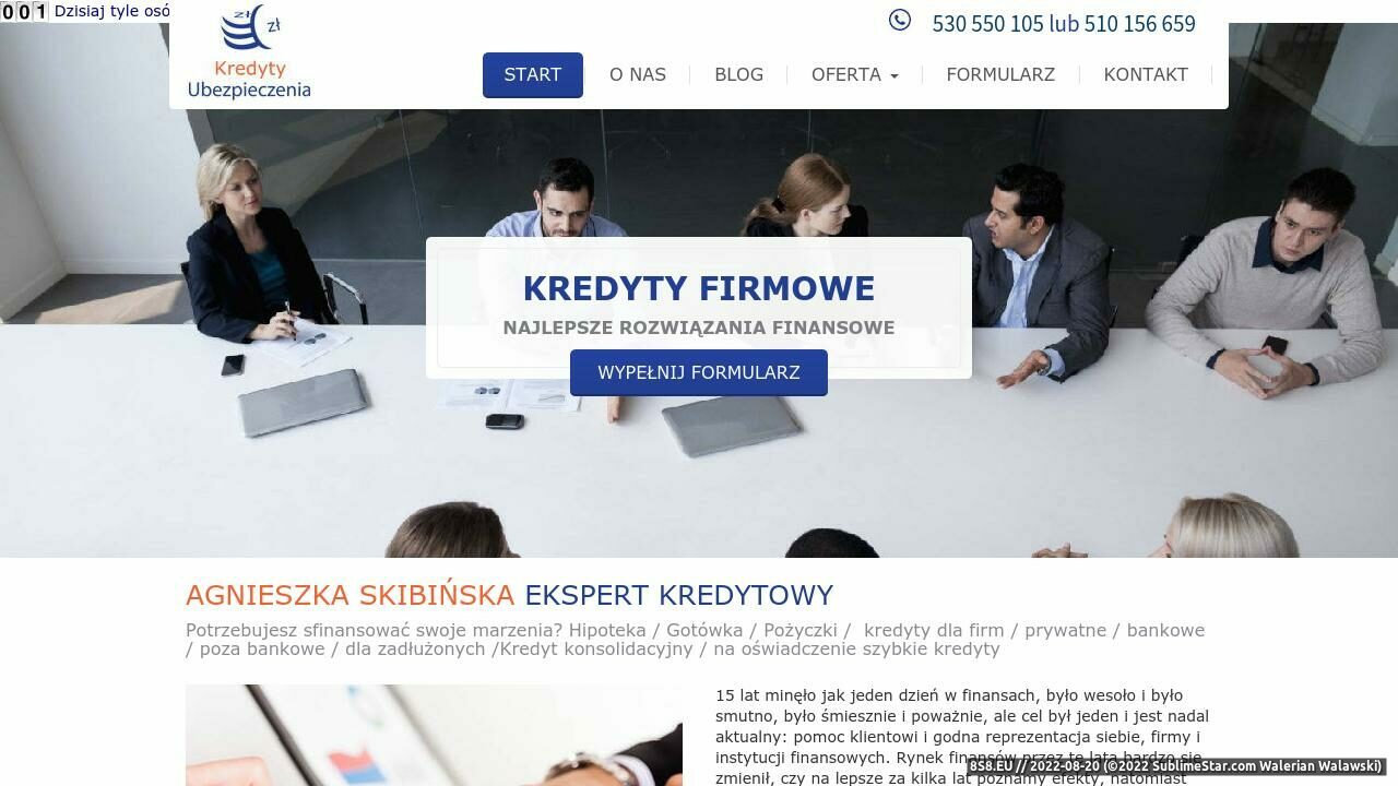 Kredyt hipoteczny Warszawa (strona www.skibinscy.pl - Skibinscy.pl)