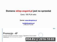 Miniaturka domeny sklep-asgard.pl