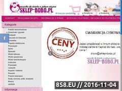 Miniaturka domeny www.sklep-bobo.pl