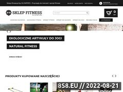 Miniaturka domeny sklep-fitness.pl