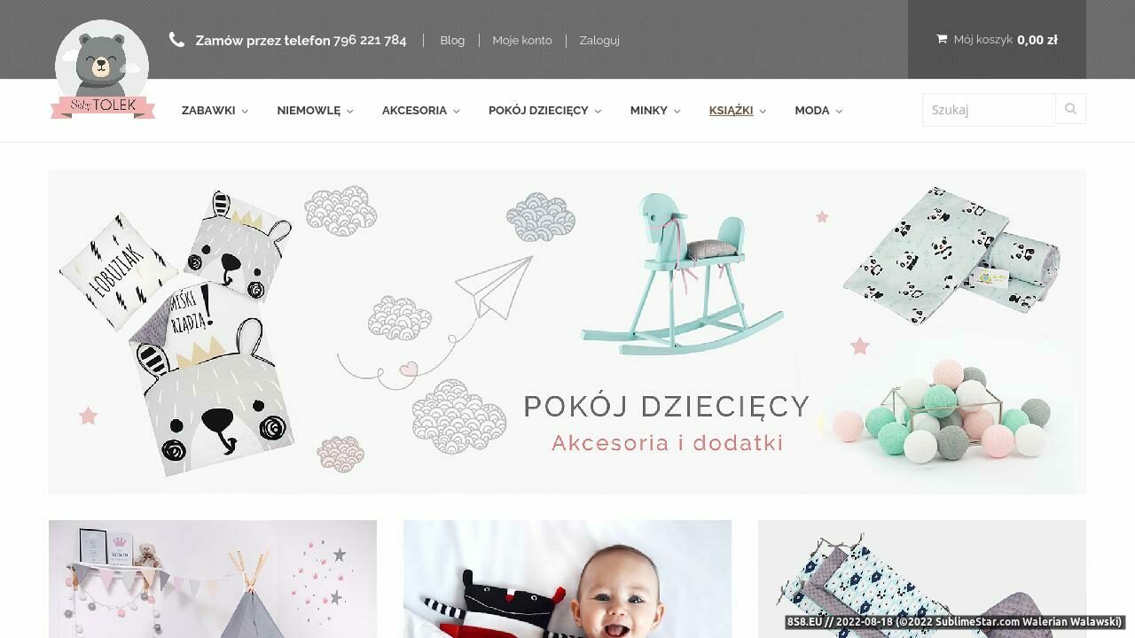 Akcesoria i dodatki dla dzieci - Sklep Tolek (strona sklep-tolek.pl - Sklep-Tolek.pl)