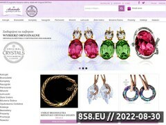 Zrzut strony Swarovski - kryształy, biżuteria Arande i srebrne kolczyki