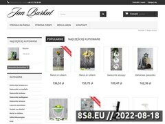 Miniaturka sklep.burkat.pl (Sklep internetowy z dekoracjami metalowymi)