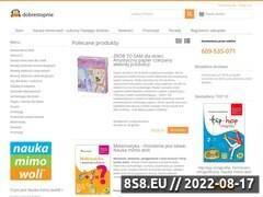 Miniaturka sklep.dobrestopnie.pl (Zabawki edukacyjne, klocki, zestawy i gry - Sklep.dobrestopnie.pl)