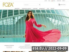 Zrzut strony Sklep internetowy - sukienki