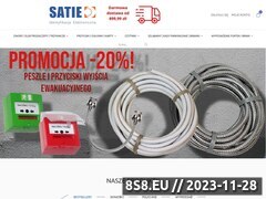 Miniaturka sklep.satie.pl (Kontrola dostępu oraz identyfikacja elektroniczna)