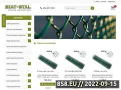 Miniaturka sklep.siatki-stal.pl (Siatka ogrodzeniowa oraz systemy ogrodzeniowe)