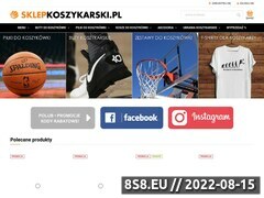 Miniaturka sklepkoszykarski.pl (Sklep koszykarski)