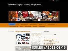 Miniaturka sklepnba.wordpress.com (Produkty do gry w koszykówkę)