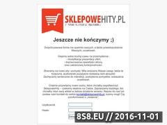 Miniaturka domeny www.sklepowehity.pl