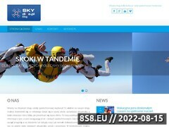 Zrzut strony Skoki w tandemie skydive.pl - blog