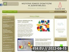 Miniaturka www.slezakbis.pl (Pomoce szkolne - pomoce dydaktyczne)