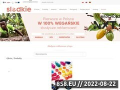 Miniaturka strony Czekolady reklamowe - Slodkieupominki.pl