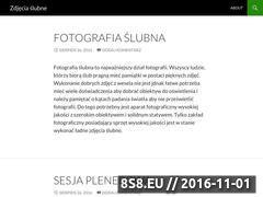 Miniaturka domeny www.slubna-fotografia.com.pl