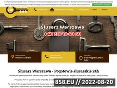 Miniaturka slusarz-warszawa.pl (Pogotowie ślusarskie Warszawa)