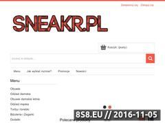 Miniaturka domeny sneakr.pl