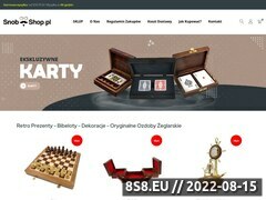 Miniaturka domeny snob-shop.pl