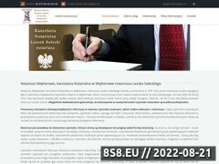 Miniaturka solecki-notariusz.pl (Notariusz Wejherowo - kancelaria notarialna)