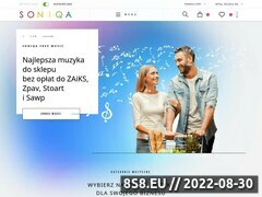 Miniaturka soniqa.pl (Muzyka bez ZAiKS oraz Muzyka Komercyjna)