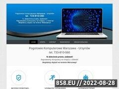 Zrzut strony Pogotowie komputerowe S.O.S PC Serwis Komputerowy Warszawa