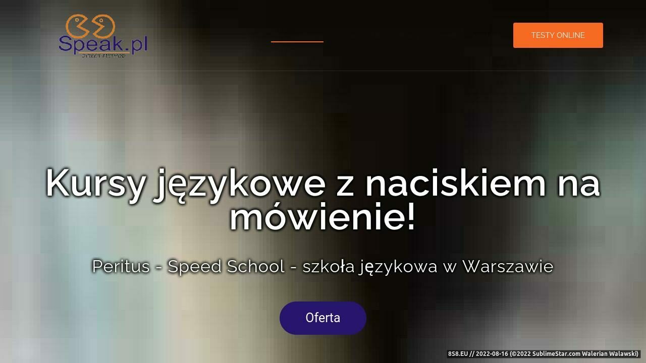 Zrzut ekranu Po rosyjsku