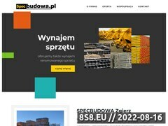 Miniaturka domeny www.specbudowa.pl
