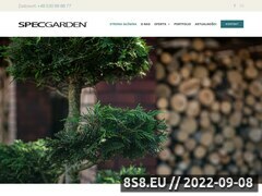 Miniaturka strony Projektowanie ogrodw SpecGarden
