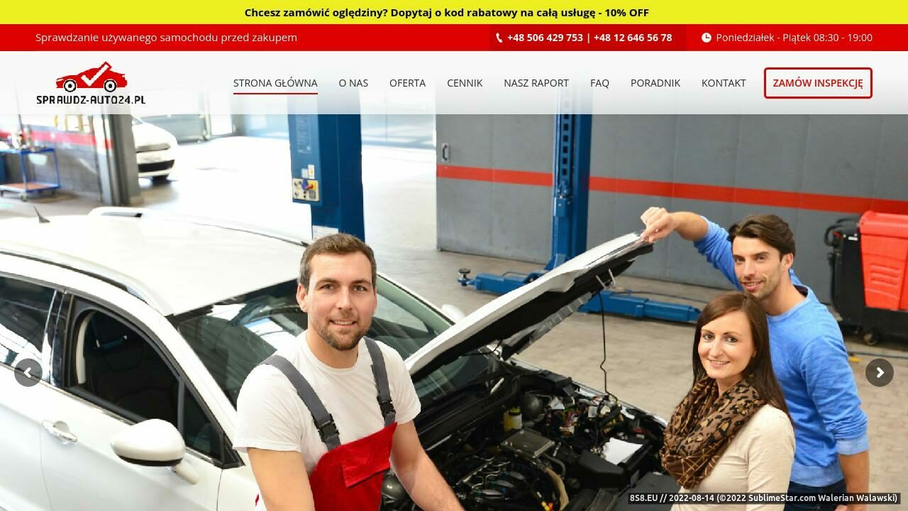 Sprawdzenie samochodu przed zakupem (strona sprawdz-auto24.pl - Sprawdz-Auto24.pl)