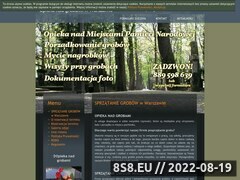 Miniaturka domeny sprzataniegrobow.waw.pl