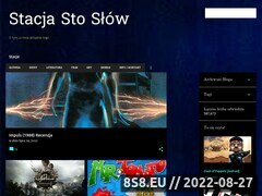 Miniaturka stacjastoslow.blogspot.com (Książki, gry, filmy i <strong>seriale</strong>, sprzęt)