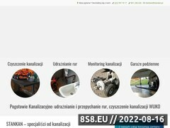 Miniaturka www.stankan.pl (Pogotowie kanalizacyjne oraz udrażnianie rur)