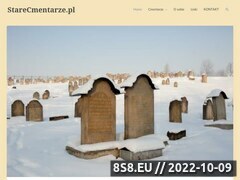 Miniaturka starecmentarze.pl (Zabytkowe cmentarze wojenne z I wojny - żydowskie i łemkowskie)