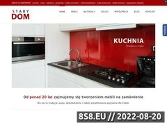 Miniaturka www.starydom.pl (StaryDOM - meble na zamówienie, Kraków)