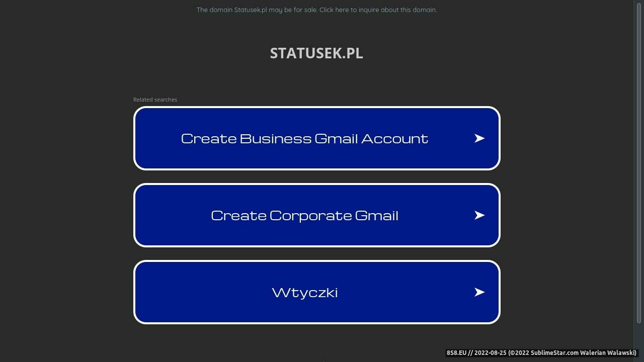 Opisy GG, opisy na GG, opisy do GG, Statusy (strona statusek.pl - Statusek.pl)