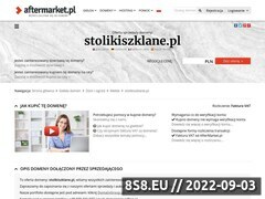 Miniaturka domeny www.stolikiszklane.pl