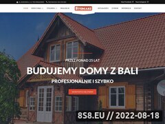 Miniaturka www.stomasz.pl (<strong>domy z bali</strong>)