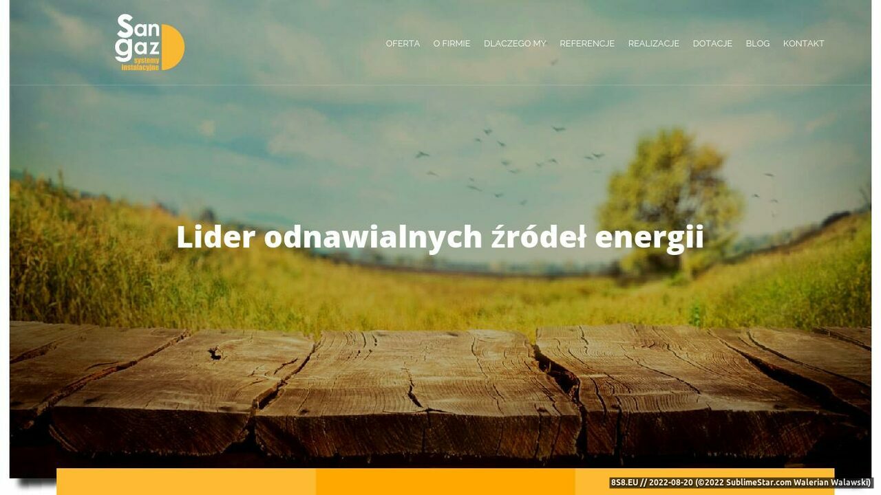 Zrzut ekranu Strefaciepla.pl - Profesjonalne doradztwo grzewcze