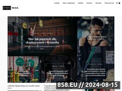 Zrzut strony Portal Crossfitowy