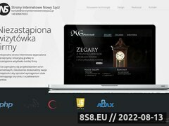 Miniaturka stronyinternetowenowysacz.pl (Projektowanie stron internetowych)