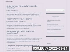Miniaturka www.strudzinski.pl (Tłumacz przysięgły języka angielskiego Warszawa)
