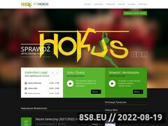 Miniaturka stshokus.pl (Studio Tańca Sportowego HOKUS)